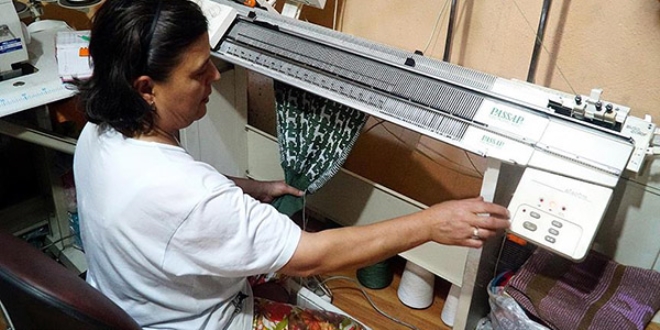 Engelli ev hanımı KOSGEB kredisiyle iş kadını oldu