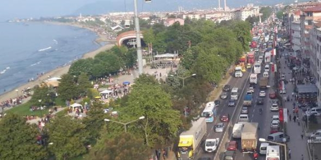 Ordu'daki trafik sorunu çözüme kavuşuyor
