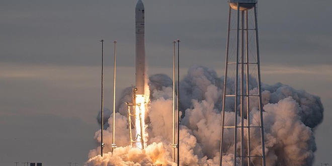 Orbital ATK'nın kargo mekiği UUİ'ye fırlatıldı