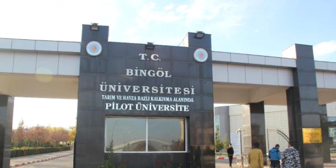 Bingl niversitesi'ne tabela gncellemesi