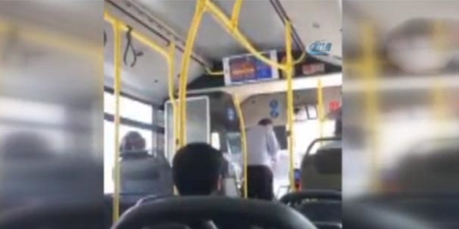 Yolcuyu darp eden şoför görevinden uzaklaştırıldı