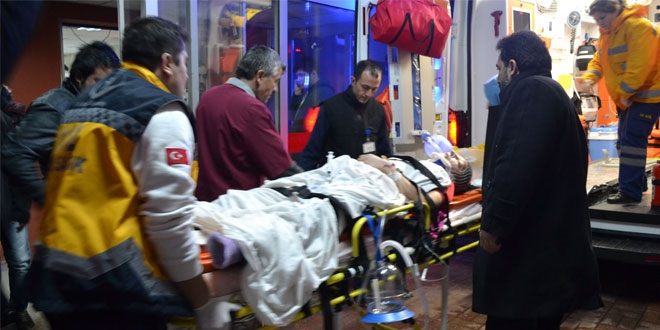 Aksaray'da 4. kattan düşen kadın yaşamını yitirdi
