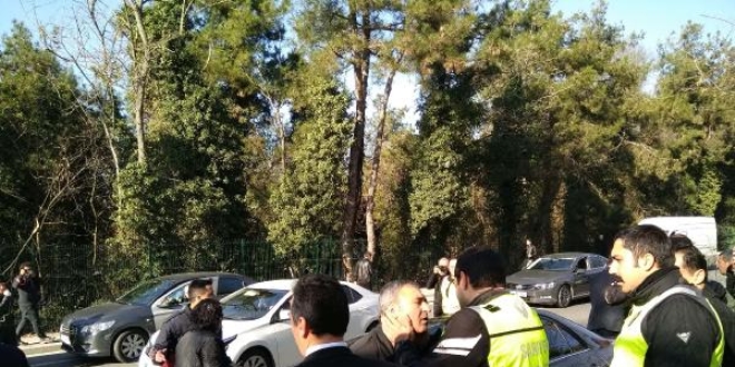Erdoan'n koruma ekibi kaza yapt: 4 yaral