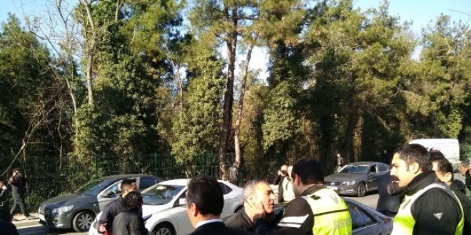 Erdoğan'ın koruma ekibi kaza yaptı: 4 yaralı