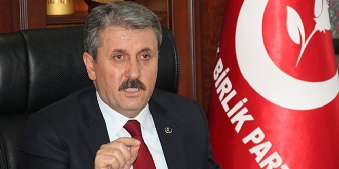 BBP Genel Başkanı Destici: İşçimizin yanındayız