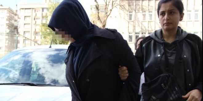 FETÖ evinde yakalanan kadın öğretmen tutuklandı