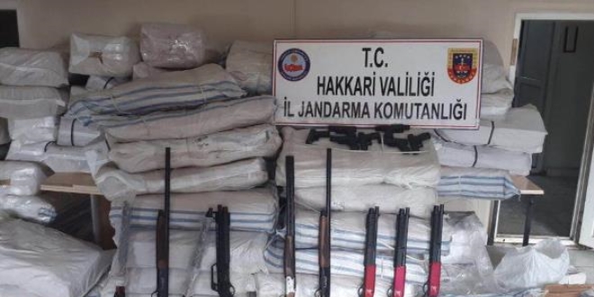 Hakkari'de cephanelik ele geçirildi