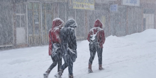 Van'da okullar tatil edildi