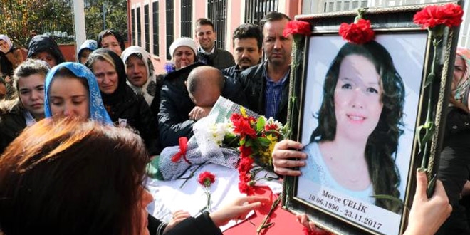 Merve Öğretmen, son yolculuğuna uğurlandı