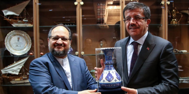 Ekonomi Bakanı Zeybekci İran'da