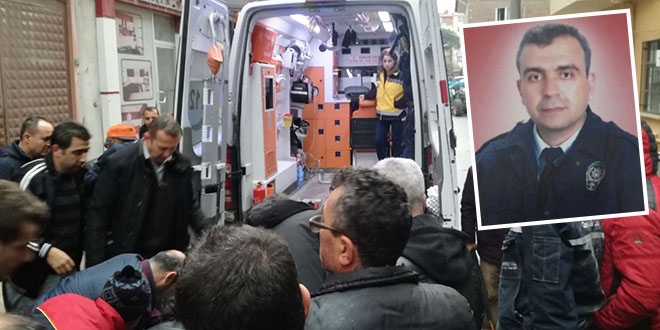 Evinde fenalaşan polis memuru hayatını kaybetti