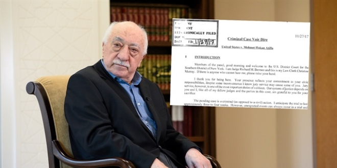 ABD'nin resmi evrakında 'Fethullah' detayı