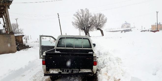Tunceli'de 71 köy yolu ulaşıma kapandı