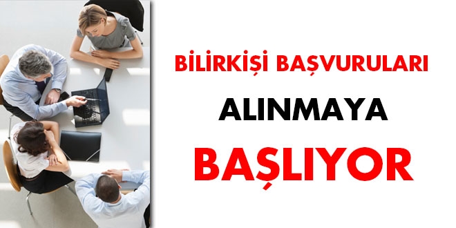 Bilirkişi başvuruları alınmaya başlıyor