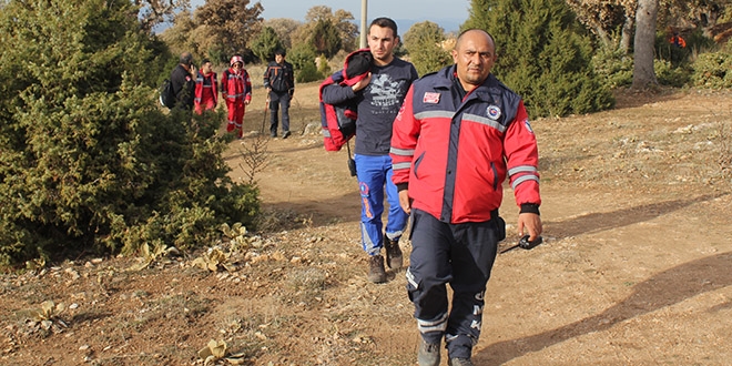Uşak'taki kayıp kişiyi arama çalışmaları devam ediyor