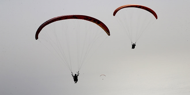 Yamaç paraşütü pilotluğu 'meslek' oldu