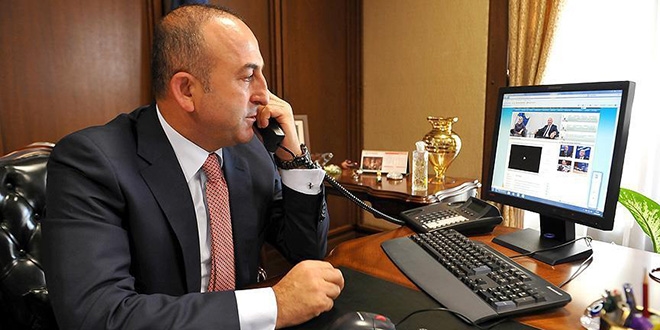 Çavuşoğlu, Iraklı mevkidaşıyla telefonda görüştü