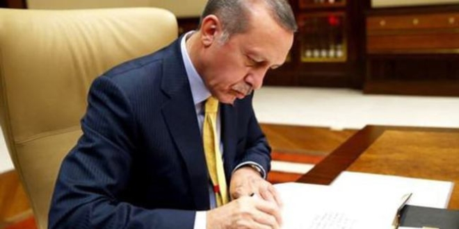 Cumhurbaşkanı Erdoğan'dan kanun onayı