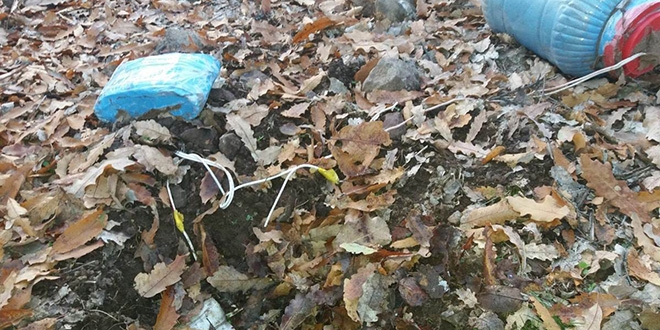 Tunceli'de tuzaklanan 2 patlayıcı ele geçirildi