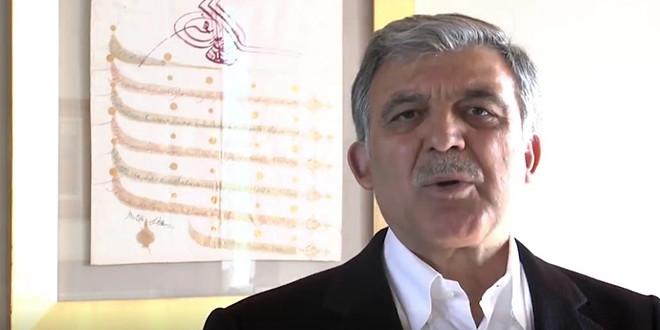 Abdulah Gül'den 'Kudüs Mitingi'ne destek mesajı