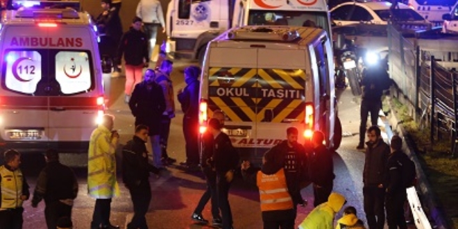 İstanbul'da trafik kazası: 1 ölü, 4 yaralı