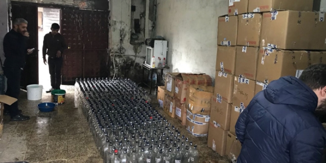 Yılbaşı öncesi büyük sahte içki operasyonu!