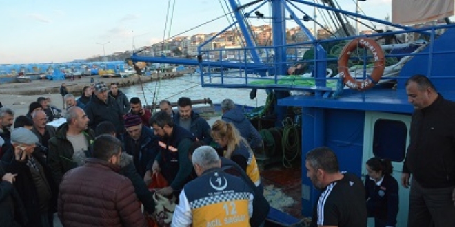Kaptan, balık avı sırasında öldü