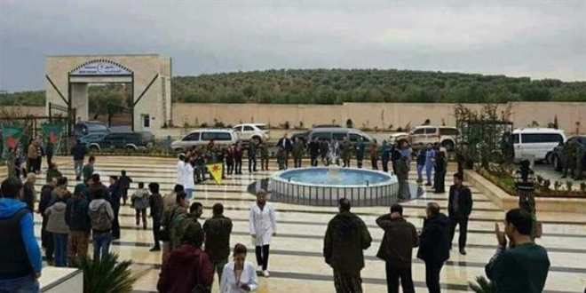 Amerika, PKK'ya Afrin'de hastane kurdu