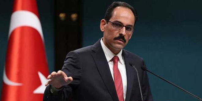 Kalın: Kudüs popülizm uğruna takas edilebilecek bir şehir değildir