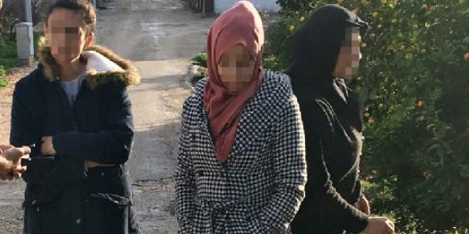 3 kadın hırsız polise yakalandı
