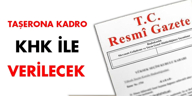 Taşeron işçilere kadro KHK ile verilecek