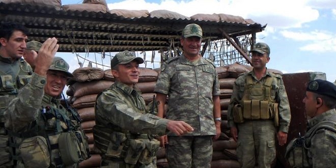 2. Ordu Komutanı Korgeneral Temel, Siirt'te