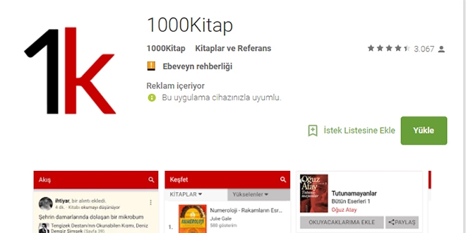 Kitap kurtlarının seveceği mobil uygulama
