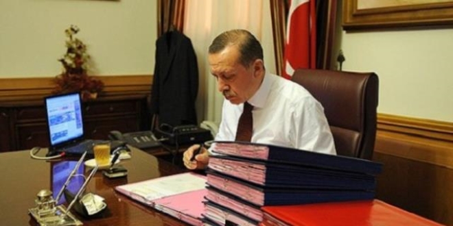 Cumhurbakan Erdoan'dan kanun onay