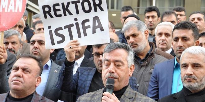 Batman'da 56 STK'dan Rektör Durmuş'a tepki