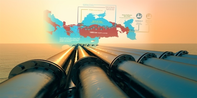 TANAP'da ilk gaz için geri sayım başladı