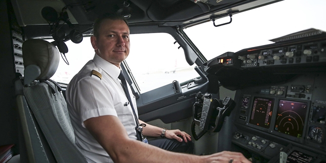 Uçağın hem patronu hem işçisi kaptan pilotlar