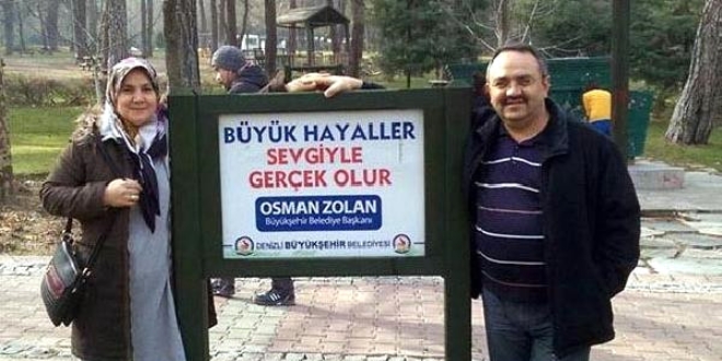 Öldürülen öğretmen çift toprağa verildi