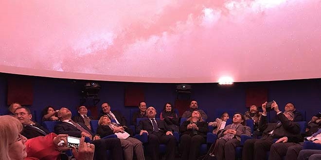 Trkiye'nin ilk 4K znrlkl planetaryumu ald