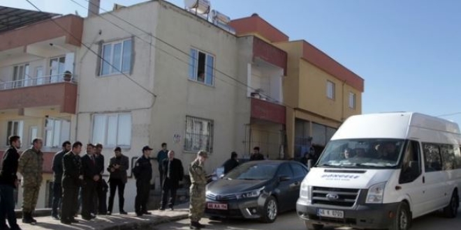 Şehit Uzman Çavuş'un naaşı memleketine getirildi