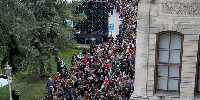 Milli Saraylar'ı 1 milyon 100 bin kişi gezdi