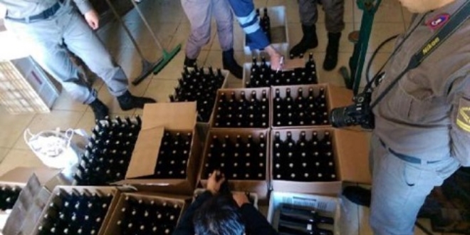 Antalya merkezli kaçak içki operasyonu
