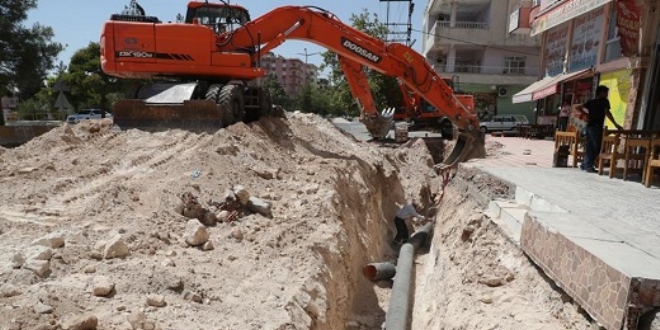Mardin'deki kırsal mahallelerin altyapı sorunu çözülüyor