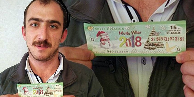 5 milyon liralık ikramiye, Ordu'lu tır şoförüne çıktı