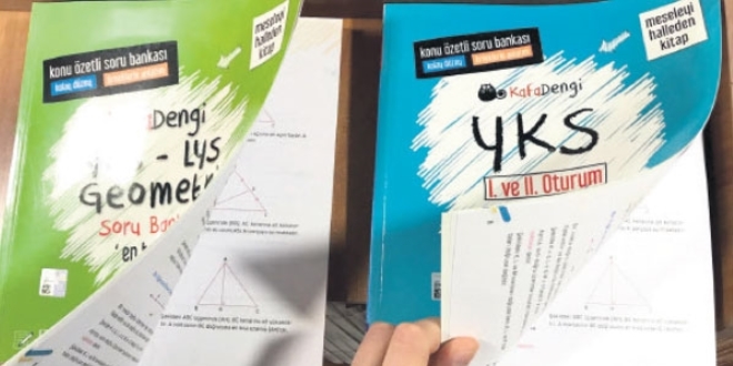 YGS kitaplarına YKS kapak oldu