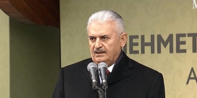 Başbakan Yıldırım'dan Cerablus'a kargo