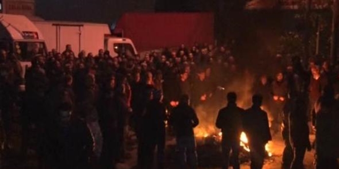 Nakliyeciler Sitesi'nde sabaha karşı tahliye gerilimi