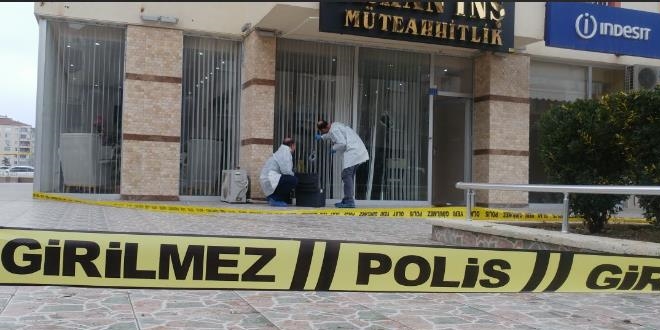 Konya'da müteahhit bürosuna saldırı: 3 ölü, 1 ağır yaralı