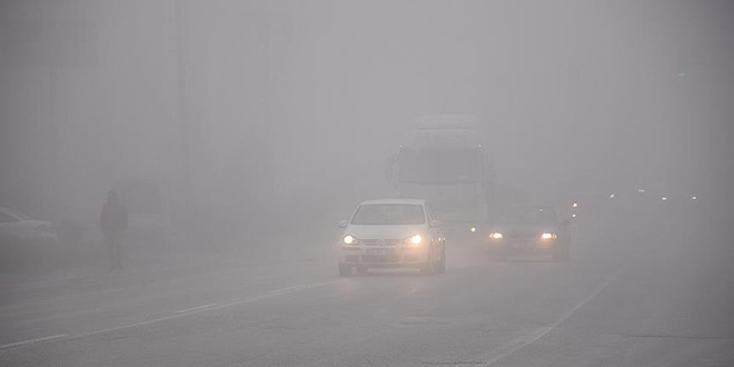 Meteorolojiden sis ve pus uyarısı