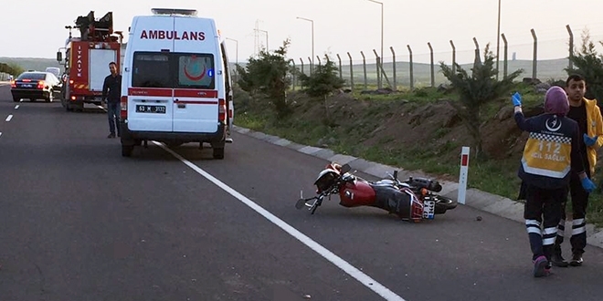 Şanlıurfa'da motosiklet kazası: 1 ölü, 1 yaralı